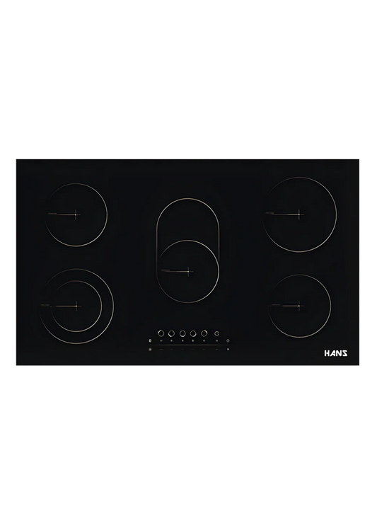 Electric Ceramic Hobs | 5 Cooking Zones