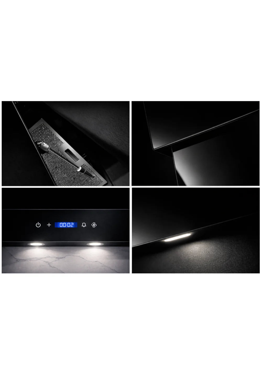 Wall Chimney Hood |  Input power 382W