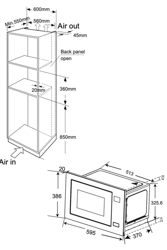 Microwave and Grill | 25 Liters