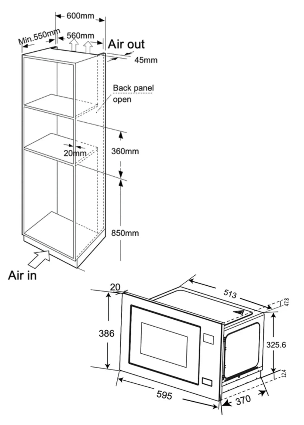 Microwave and Grill | 25 Liters