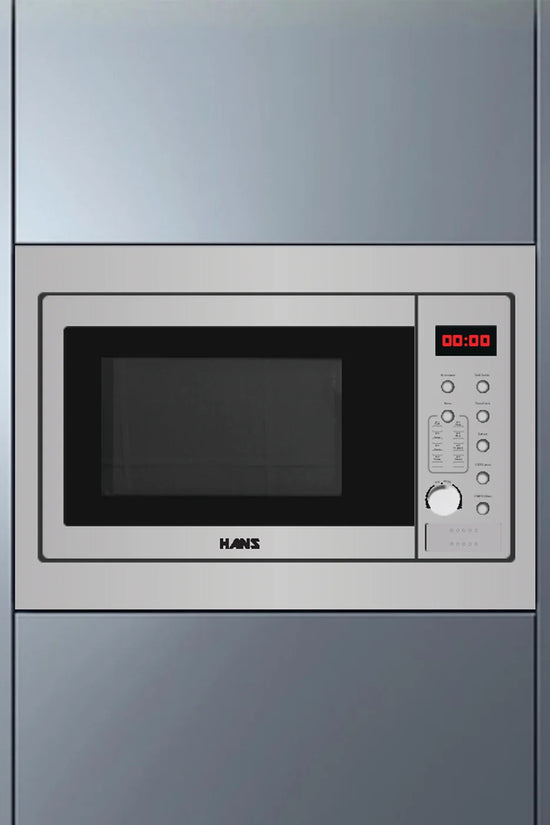 Microwave and Grill | Fingerprint resistant stainless steel |  Button Control