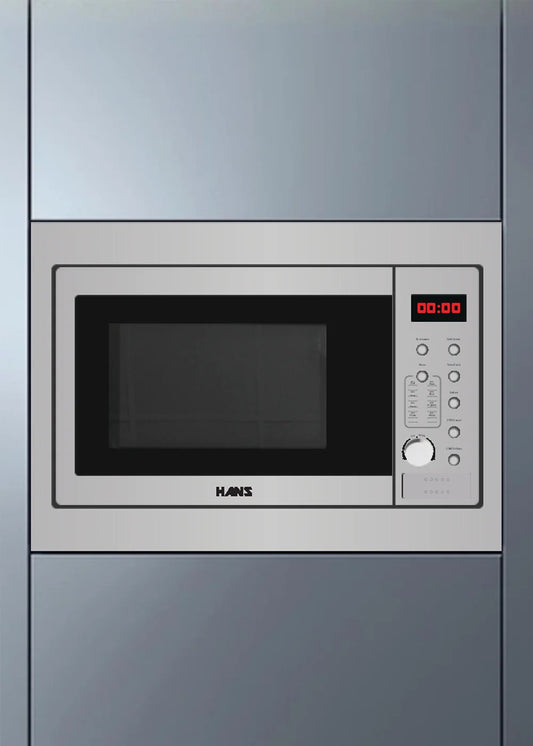 Microwave and Grill | Fingerprint resistant stainless steel |  Button Control