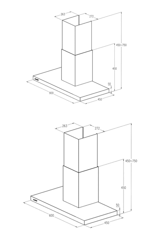 Conventional Hood | Input power 343W