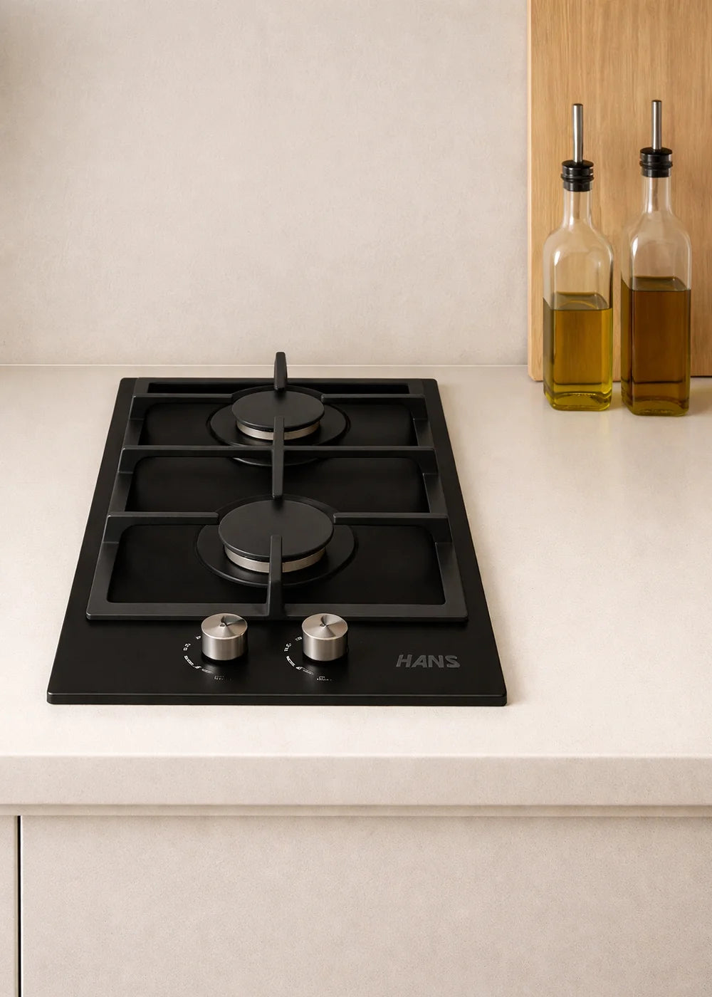 Gas Hob on Glass | 2 Burners