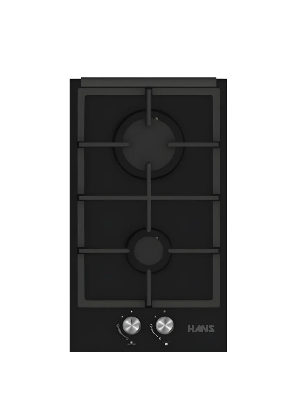 Gas Hob on Glass | 2 Burners