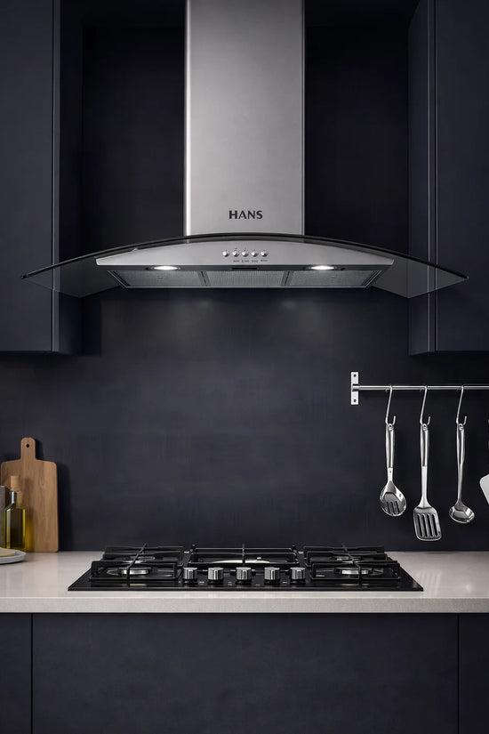 Wall Chimney Hood | Input power 204W |  Tempered glass