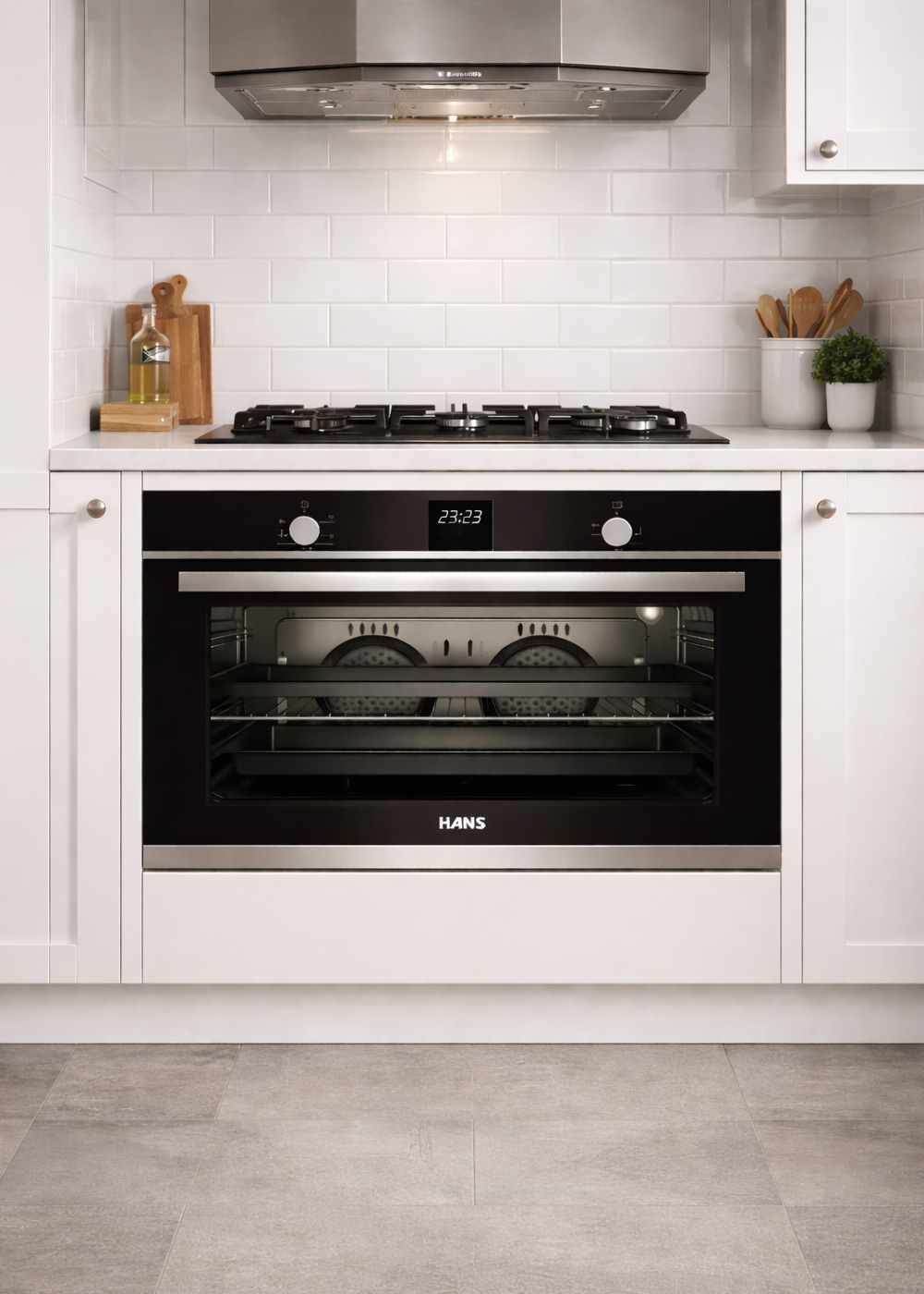 Gas Oven, Gas Grill – 90 cm