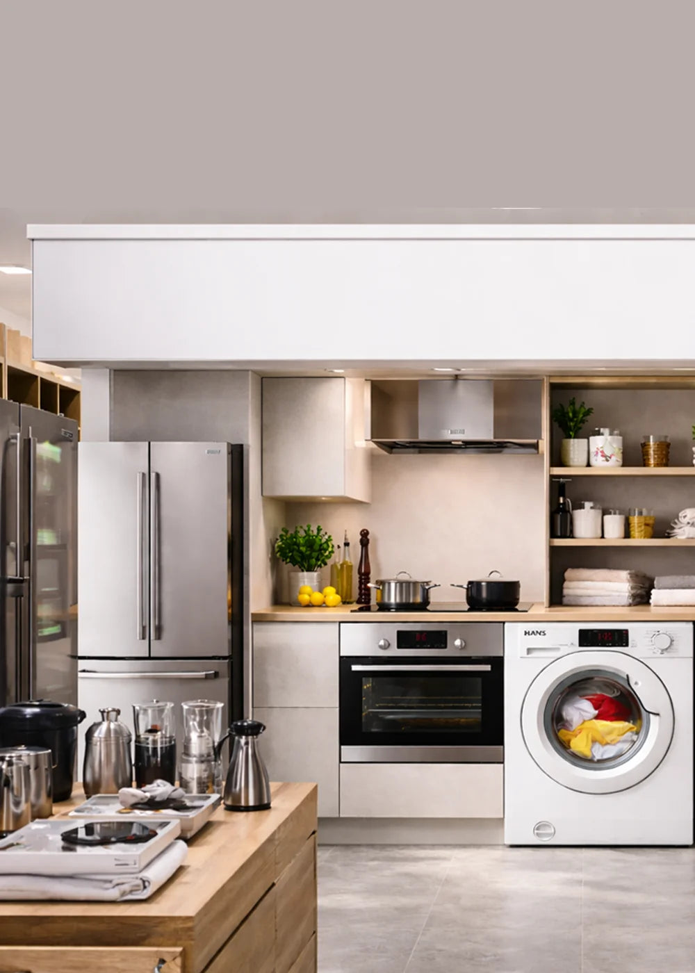 Built in washing machine
