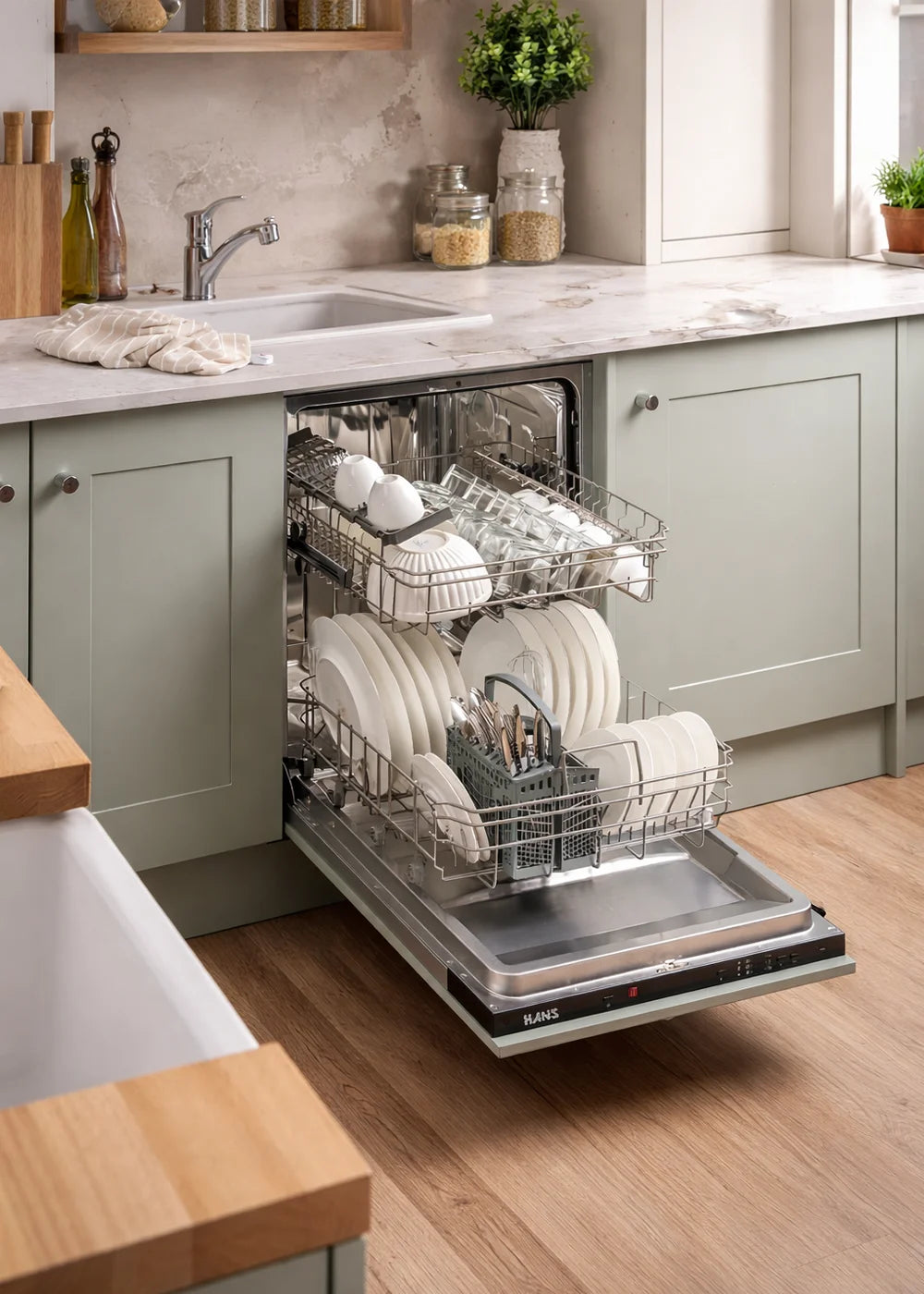 Fully Integrated Dishwasher