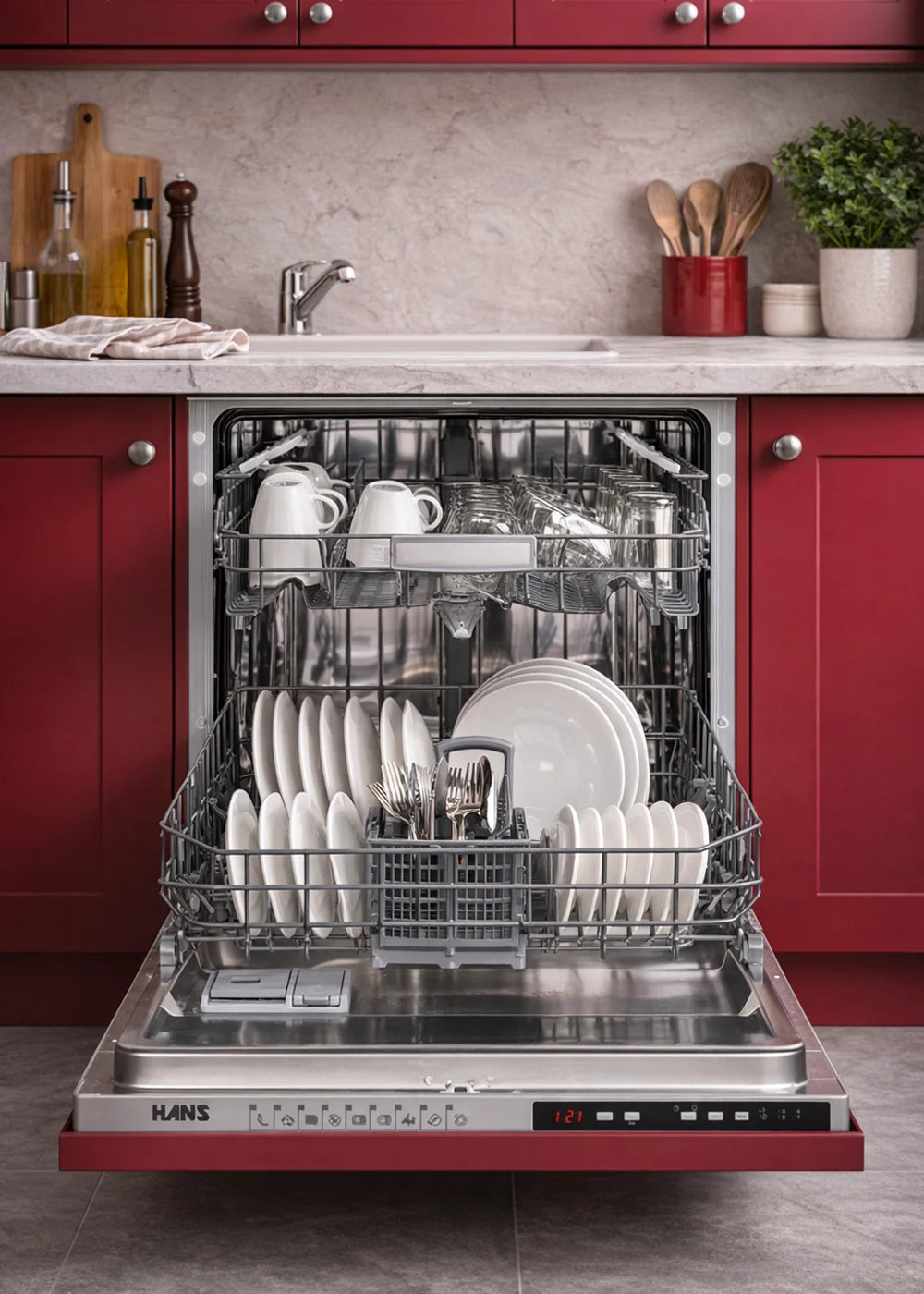 Fully Integrated Dishwasher