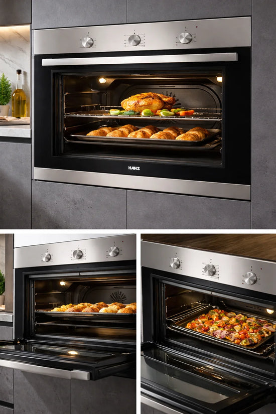 INOX Electric Oven 90CM
